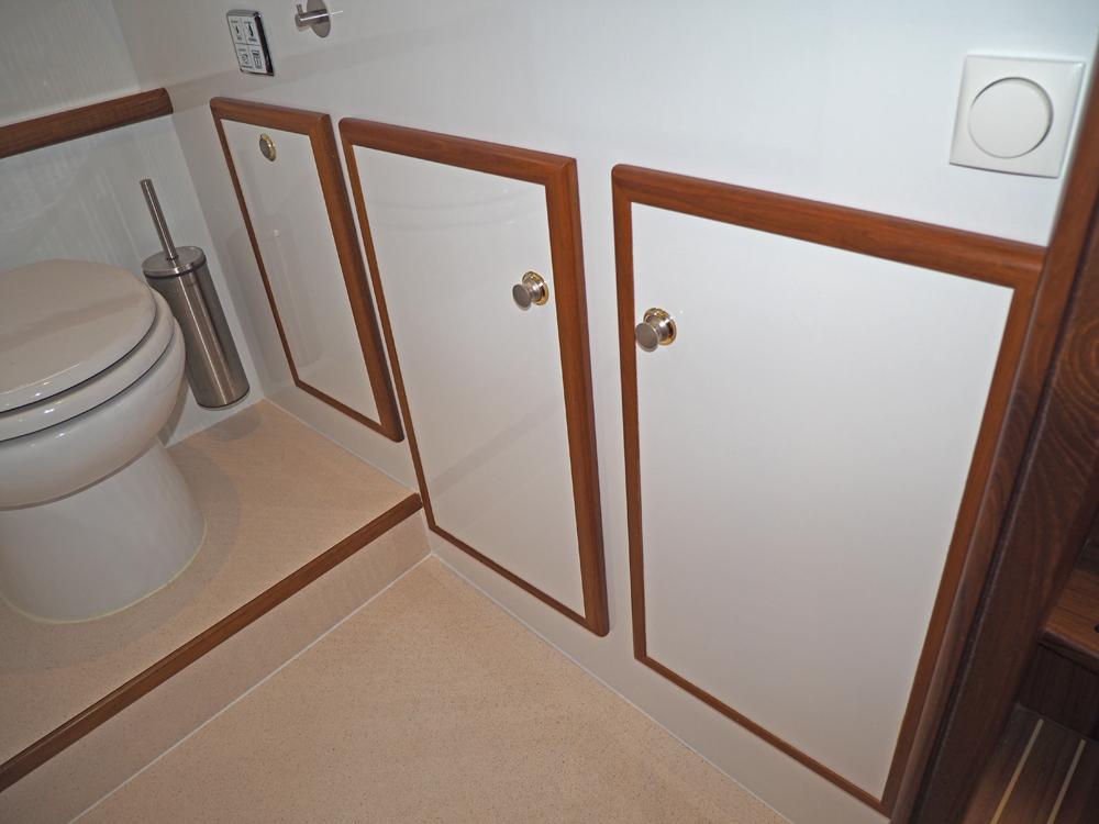 Achterkajuit, Accommodatie